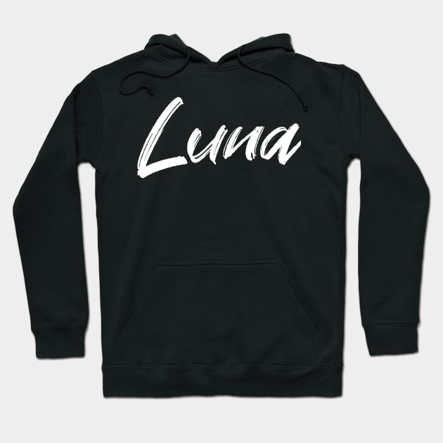 Name Luna Hoodie by CanCreate